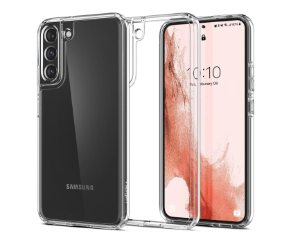 Etui do telefonów SPIGEN Etui ULTRA HYBRID do Samsung S22 CRYSTAL CLEAR ACS03988